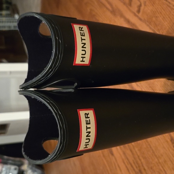 Original tall hunter boots with cutout handles - Picture 2 of 8